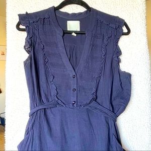 Odille (Anthropologie) All Seasons Sleeveless Dress with tie waist